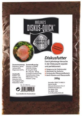 Diskus-Quick, 200g Flatpack