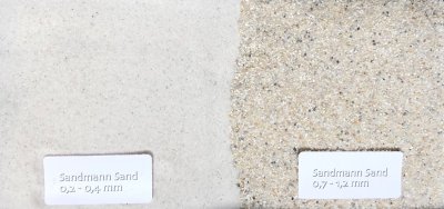 Sandmann Quarzsand im 25 kg Sack