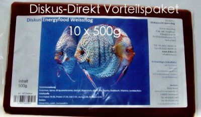 Vorteilspaket: Diskus Energyfood Weissflog: 10 x 500g