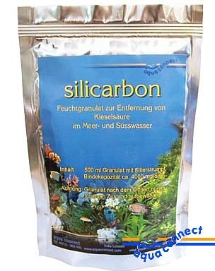 Silicarbon Silikatabsorbergranulat, 500ml; gegen Kieselalgen, Braunalgen