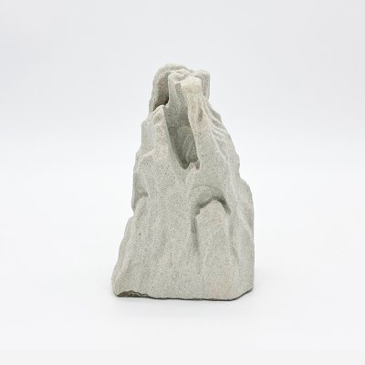 Luftausströmerstein aus Sandstein gefräst, ca. 2000g- 2300g, stehend, Höhe ca. 22 cm