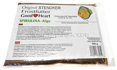 Stendker Goodheart "Spirulina", 500g Flachtafel