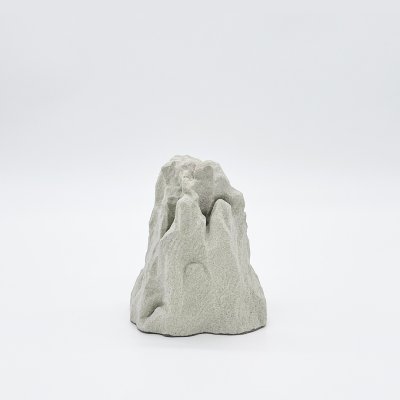 Luftausströmerstein aus Sandstein gefräst, ca. 1500 - 1800g, stehend, Höhe ca. 16 cm